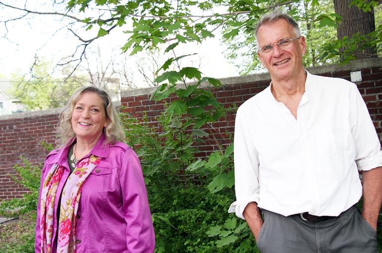 Catherine Lindquist, Peter Haworth. Photo by Caroline Phillips Catherine Lindquist, Peter Haworth